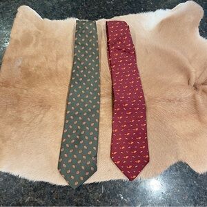 Brooks Brothers Tie Bundle - Green and Red